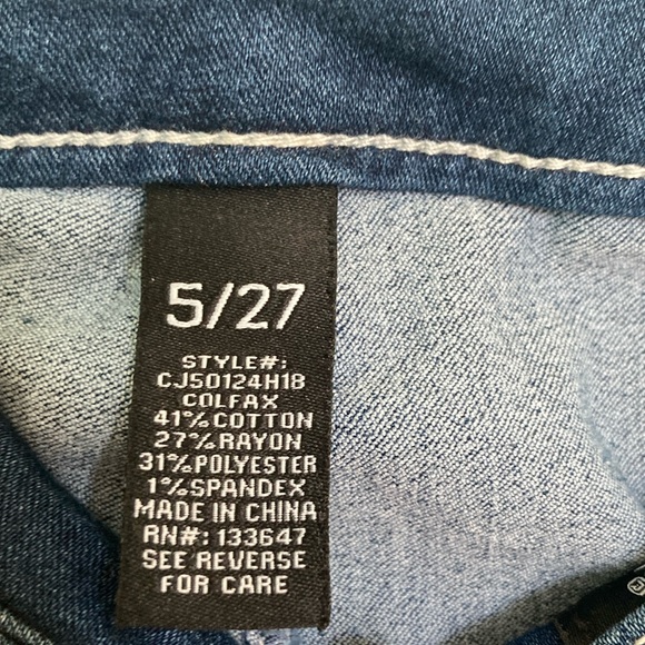 Denim Button-Up Skirt - Picture 4 of 4